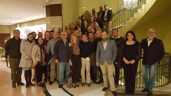 Reunión en Úbeda de los críticos del PP jienense.