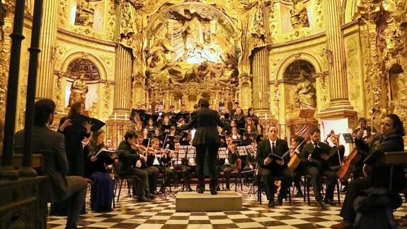 Concierto en la Sacra Capilla de El Salvador.