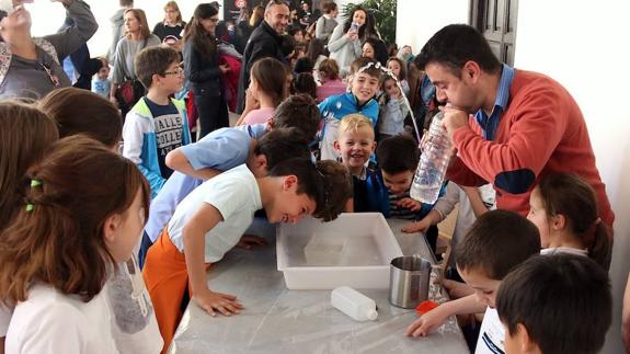 Los más pequeños también disfrutaron de actividades adaptadas a su edad.