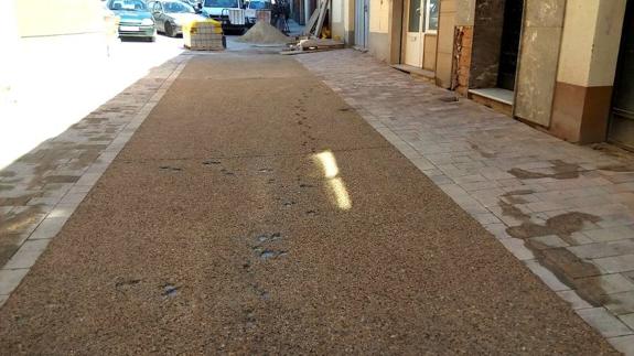 Causan desperfectos en las obras de las calles Madre de Dios y Córdoba