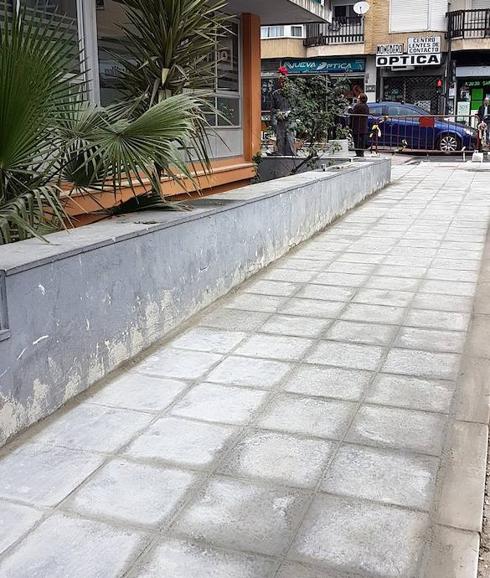 Obras para mejorar el acerado en quince calles de Úbeda