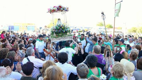 Dispositivo de seguridad y tráfico con motivo de la romería de la Virgen de Guadalupe