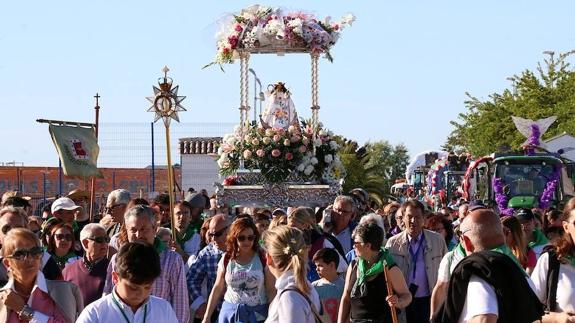 Entrada de la patrona a Úbeda.