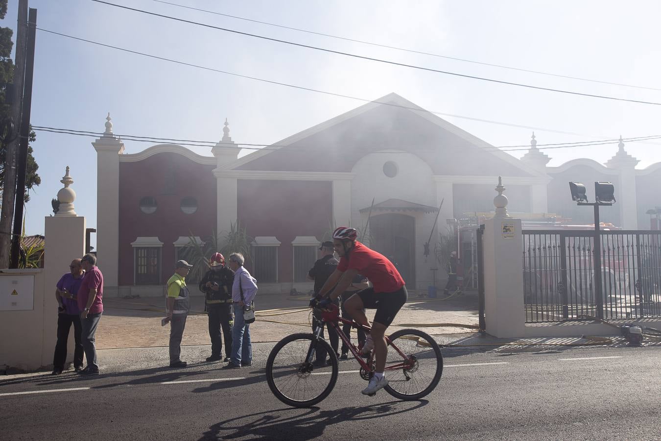 Incendio en Ron Montero