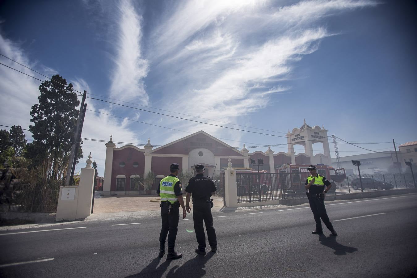 Incendio en Ron Montero