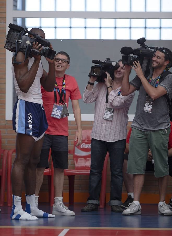 La Selección Española de Baloncesto en Granada