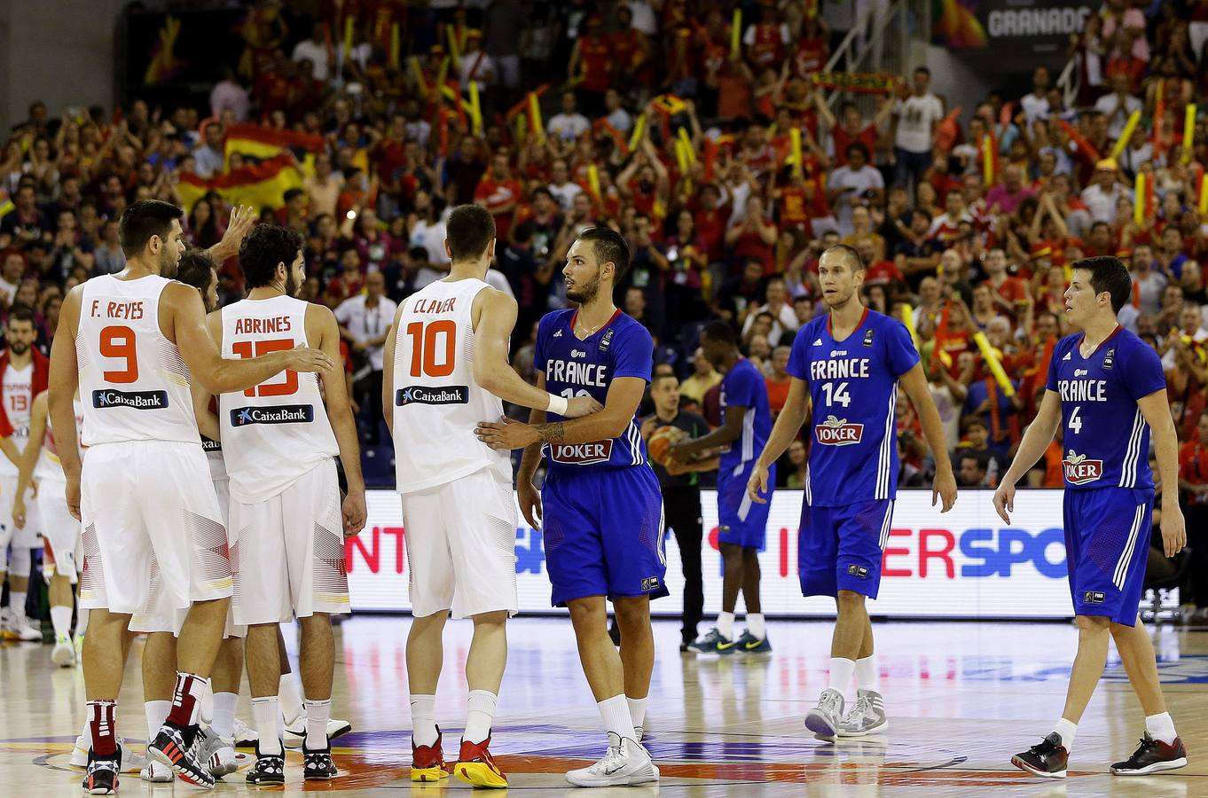 España pasa por encima de Francia