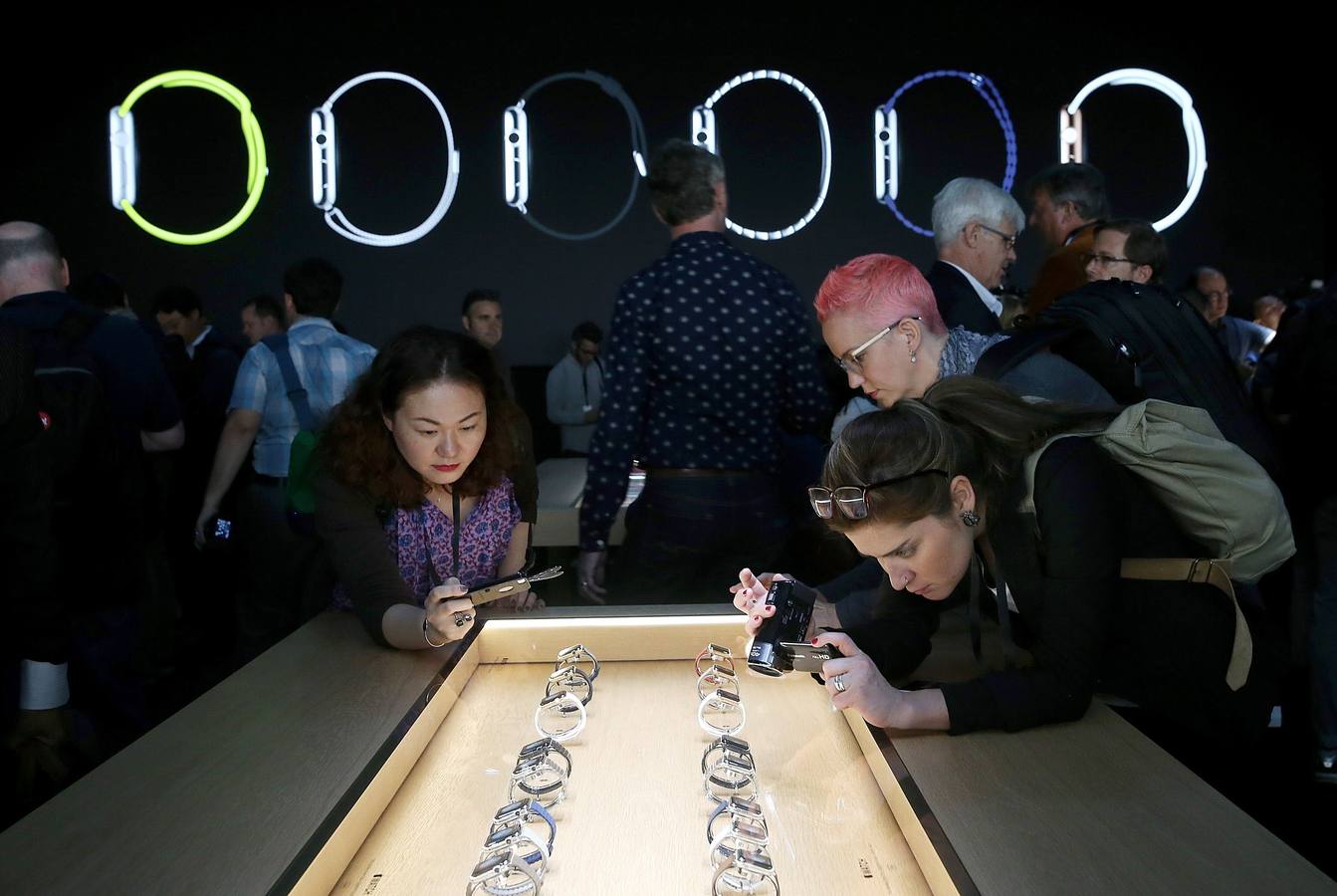 Las imágenes del evento de Apple