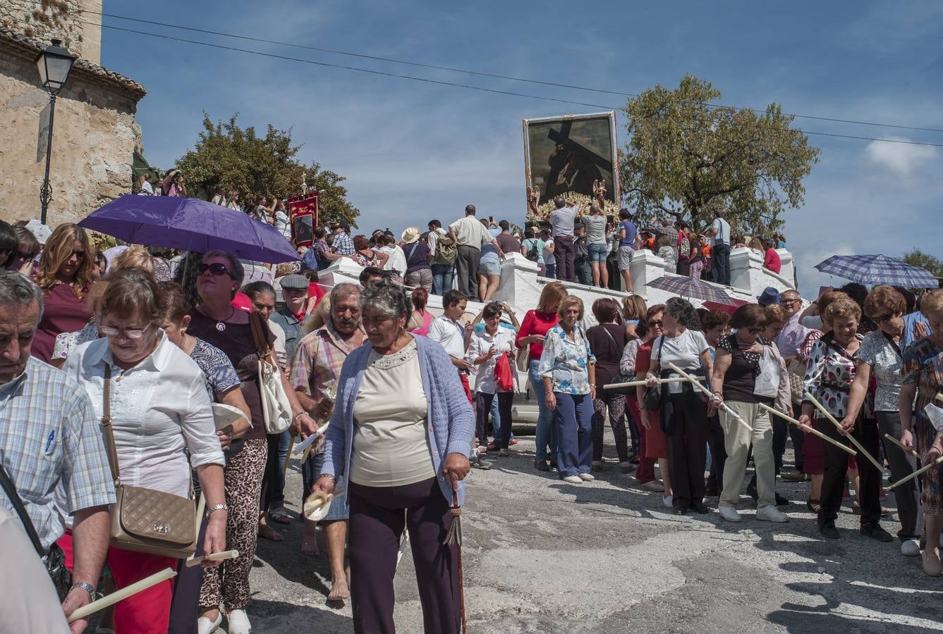 Procesión del Cristo del Paño en Moclín