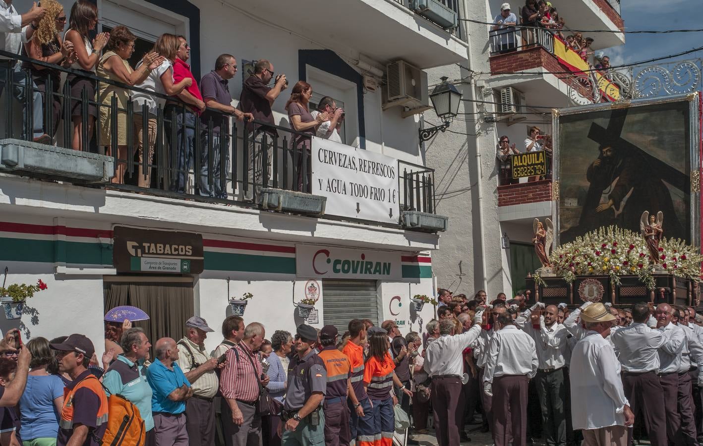 Procesión del Cristo del Paño en Moclín