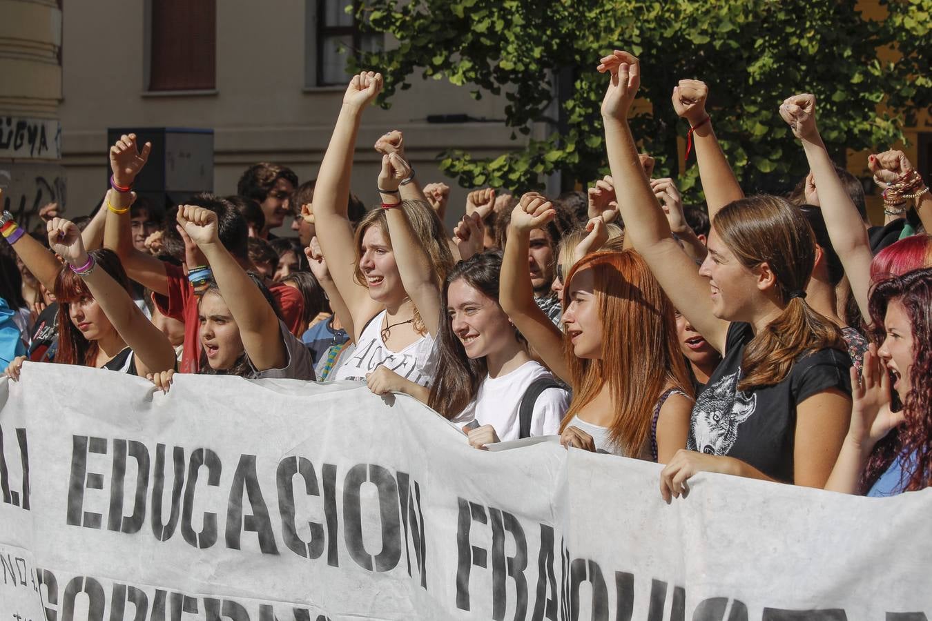 Manifestación estudiantil