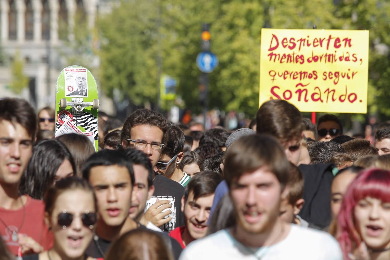 Manifestación estudiantil