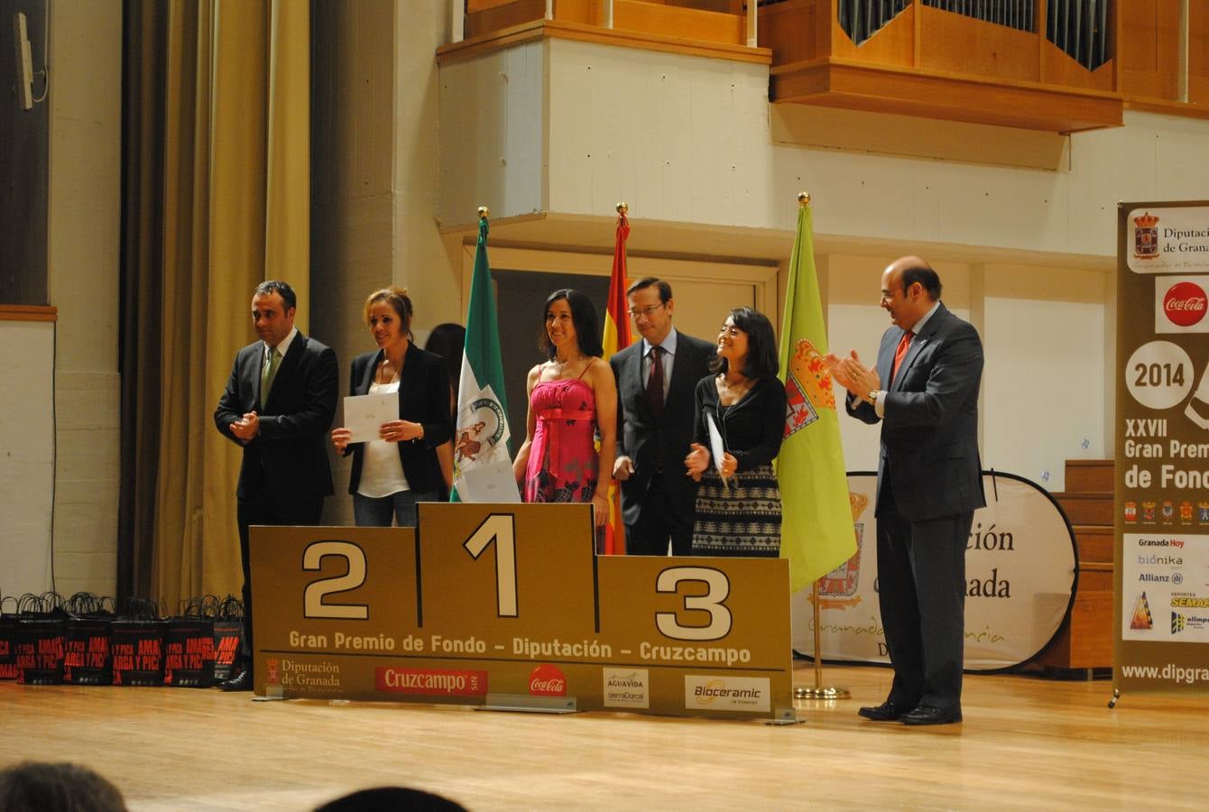 Gala de clausura del XXVII Gran Premio de Fondo Diputación