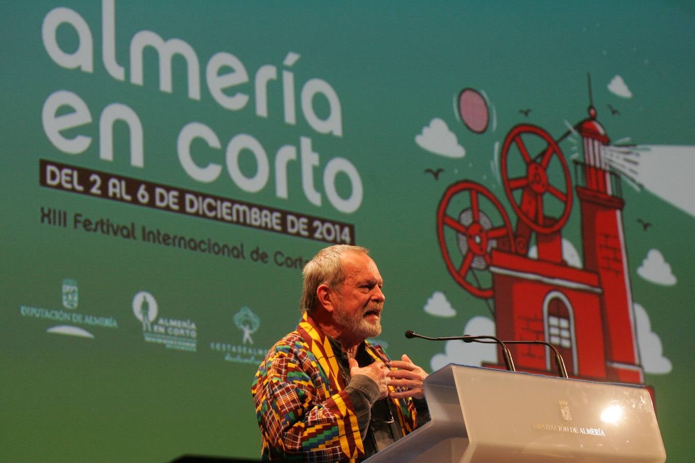 Terry Gilliam en Almería en Corto