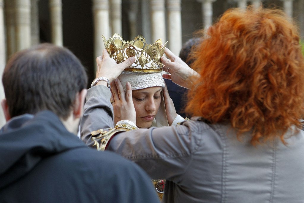 Así fue el rodaje de Isabel en Granada