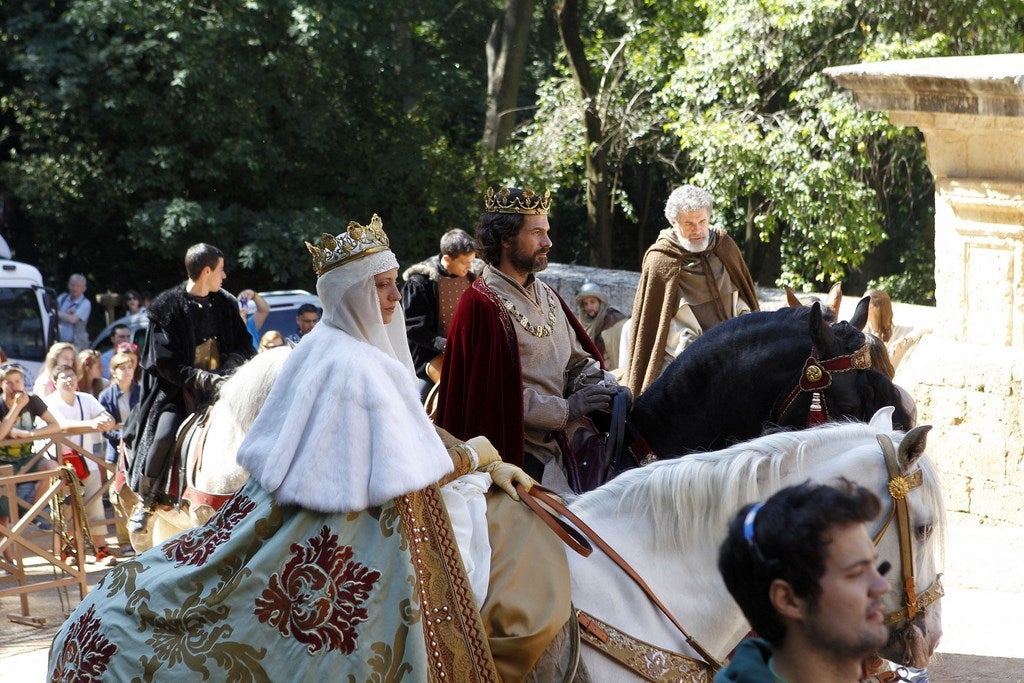 Así fue el rodaje de Isabel en Granada