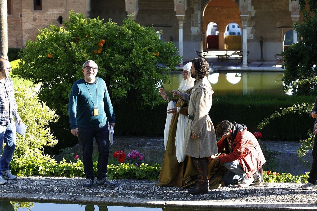 Así fue el rodaje de Isabel en Granada