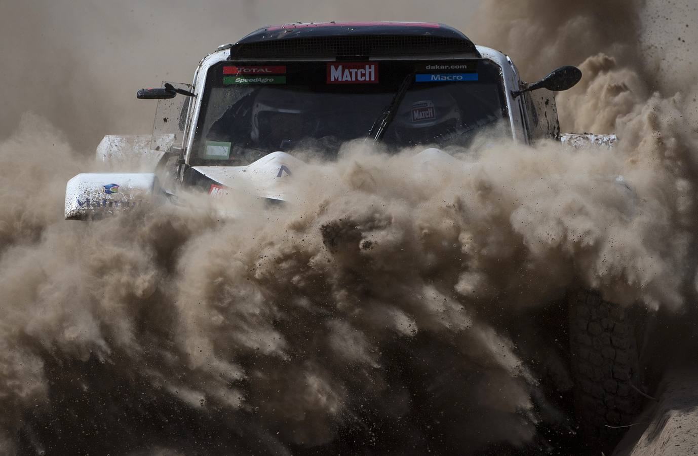 Piloto francés en el Rally Dakar.