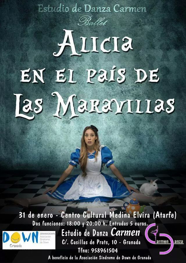 El ballet de &#039;Alicia en el país de las maravillas&#039; llega a Atarfe