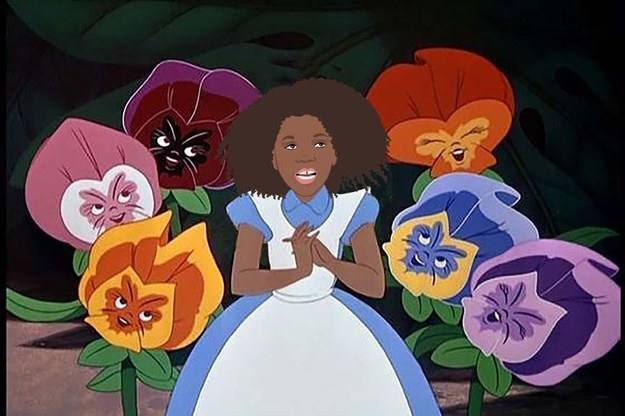 Quvenzhané Wallis (Annie) como Alicia. 