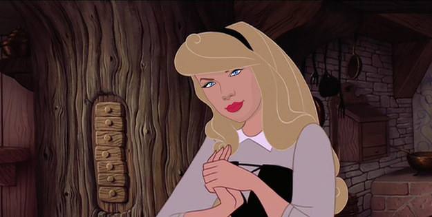 Taylor Swift como 'La Princesa Aurora'. 
