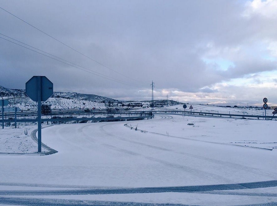 Carretera de acceso a Gor.:: @MARIOUBS