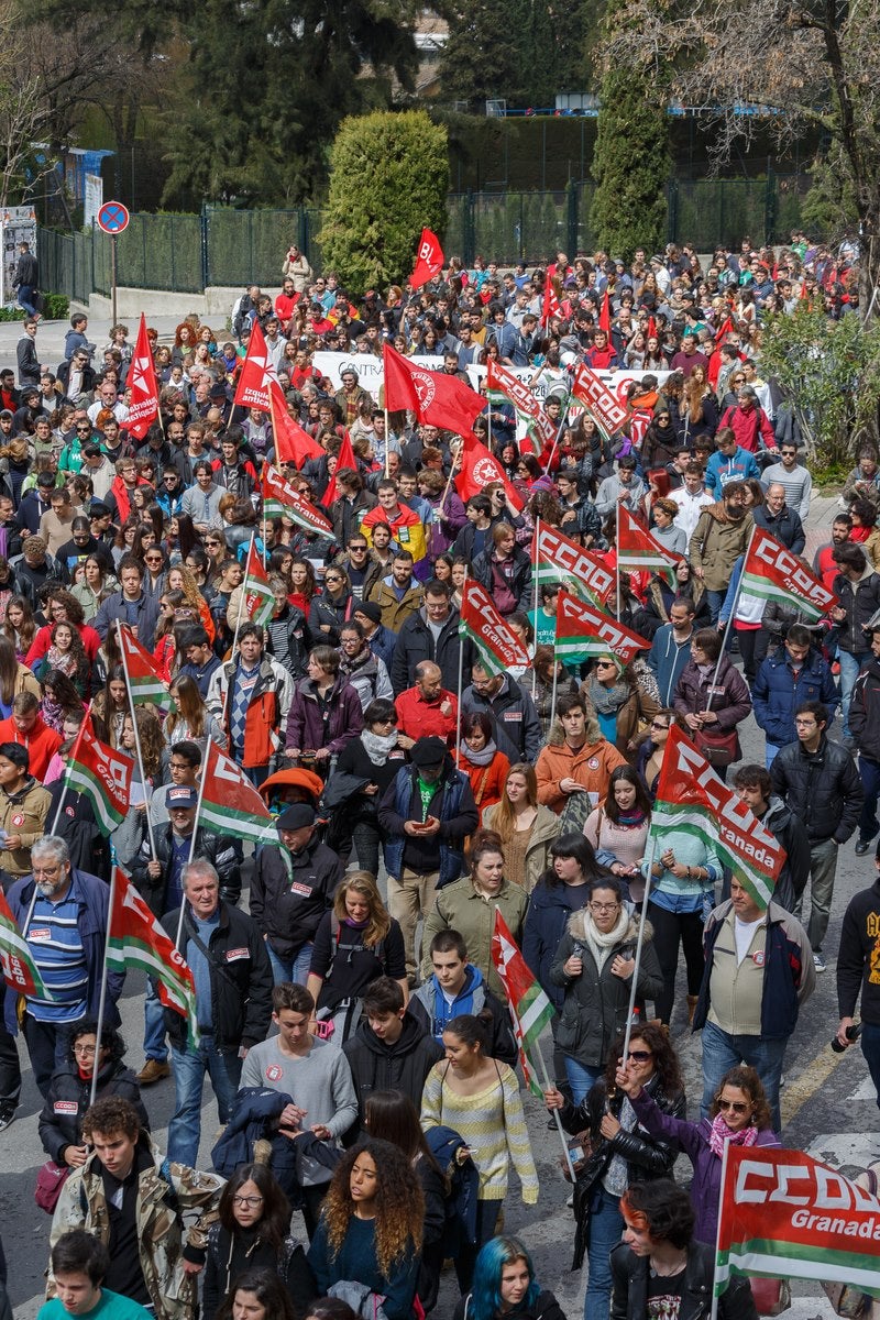 Estudiantes y trabajadores, contra el 3+2