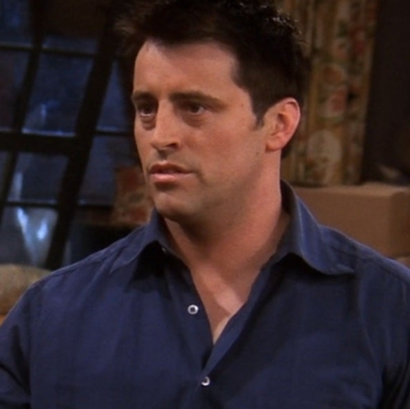 Matt LeBlanc como Joey Tribbiani en 2003. 