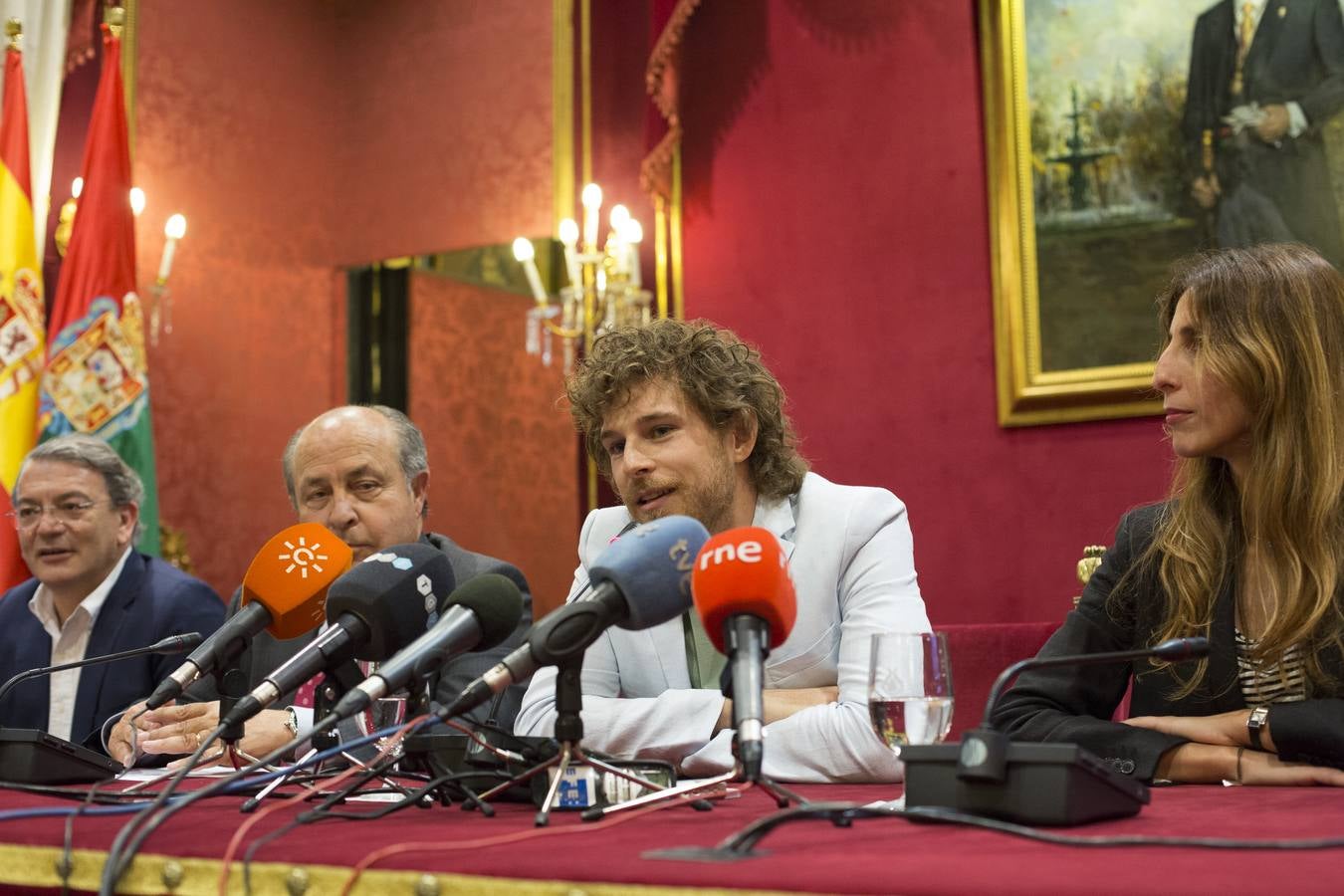 Granada acoge el rodaje de la serie de TVE &quot;Carlos Rey Emperador&quot;