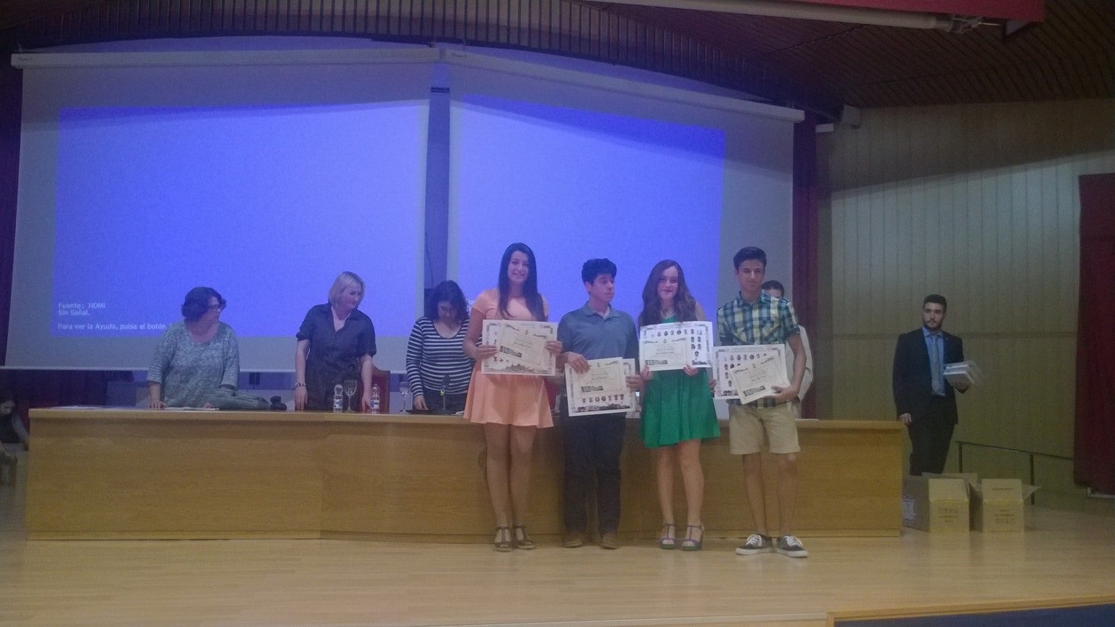 Clausura del curso de Estalmat