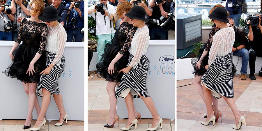 El sexy descuido con el que Emma Stone mostró todo en el Festival de Cannes