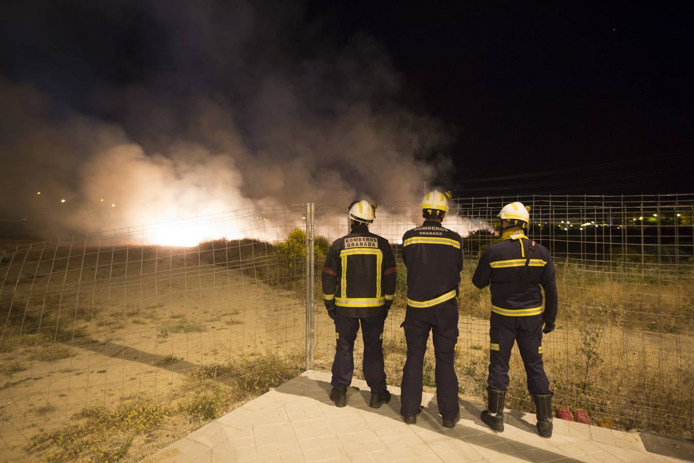 Controlado el incendio en la zona de Albayda