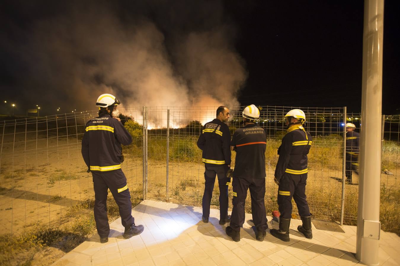 Controlado el incendio en la zona de Albayda
