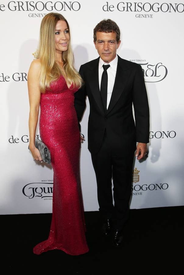 Las fotos de Antonio Banderas y su novia en el Festival de Cannes