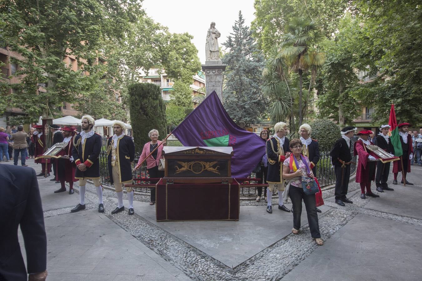 Granada rinde homenaje a Mariana Pineda