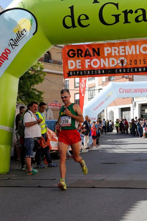 Llegada de la ruta Boabdil de Dúrcal