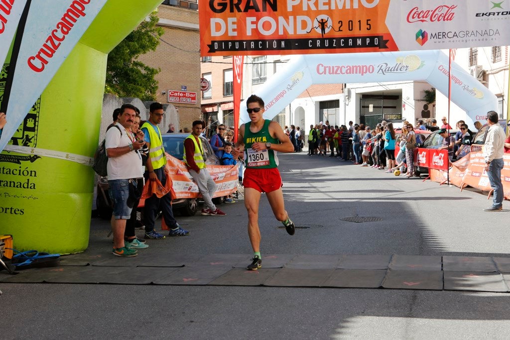 Llegada de la ruta Boabdil de Dúrcal