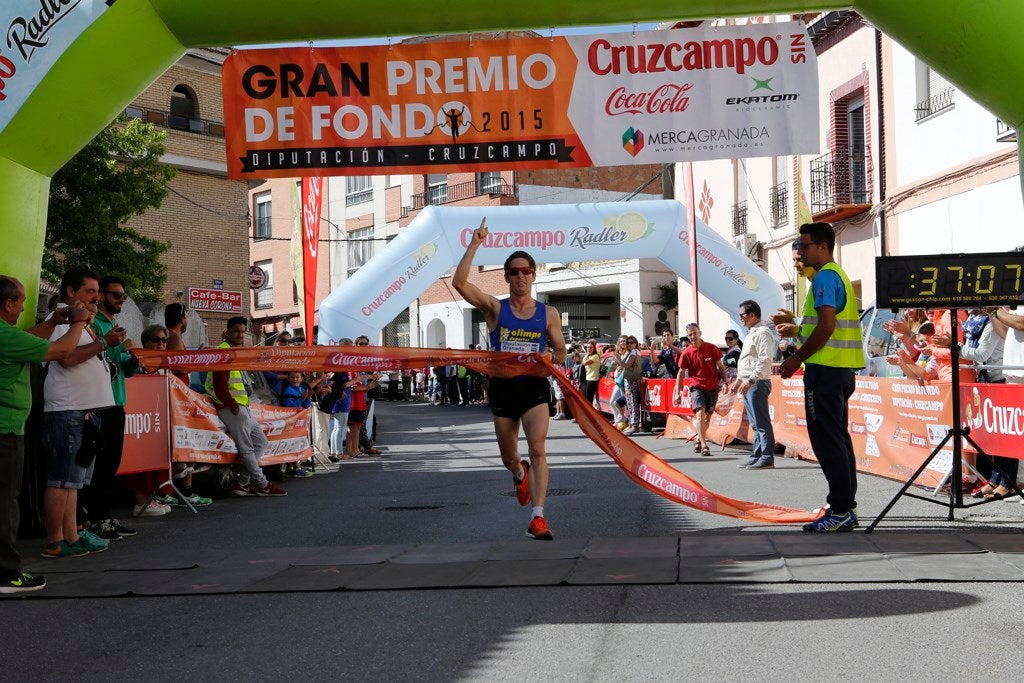 Llegada de la ruta Boabdil de Dúrcal