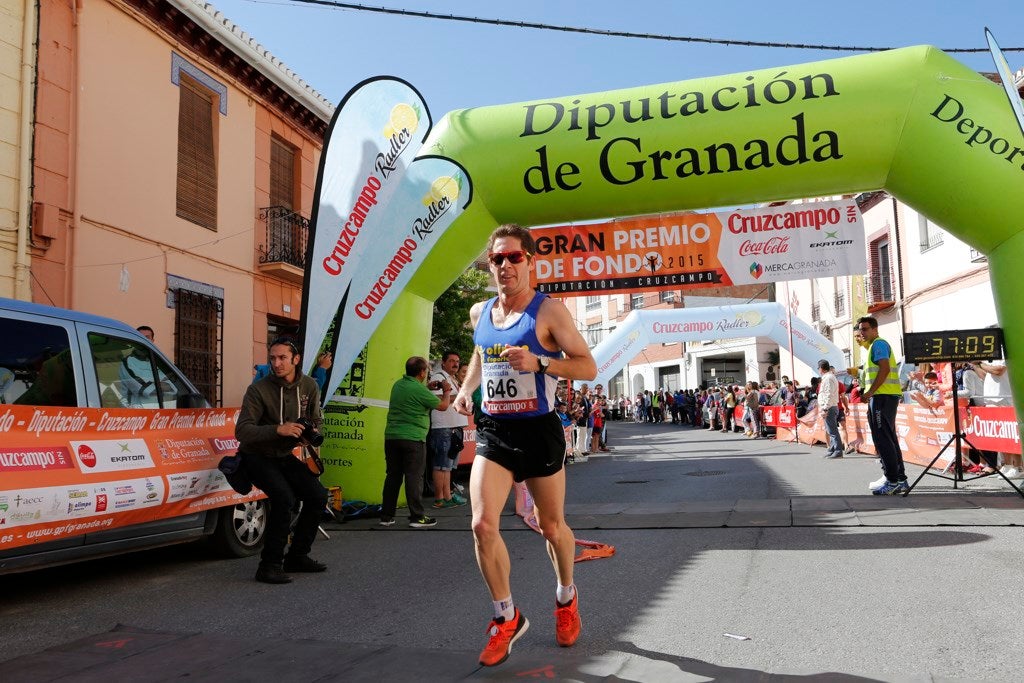Llegada de la ruta Boabdil de Dúrcal