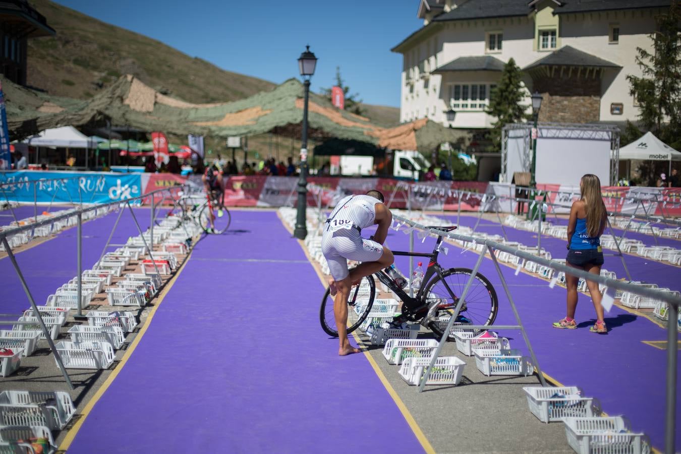 De la bici a las piernas