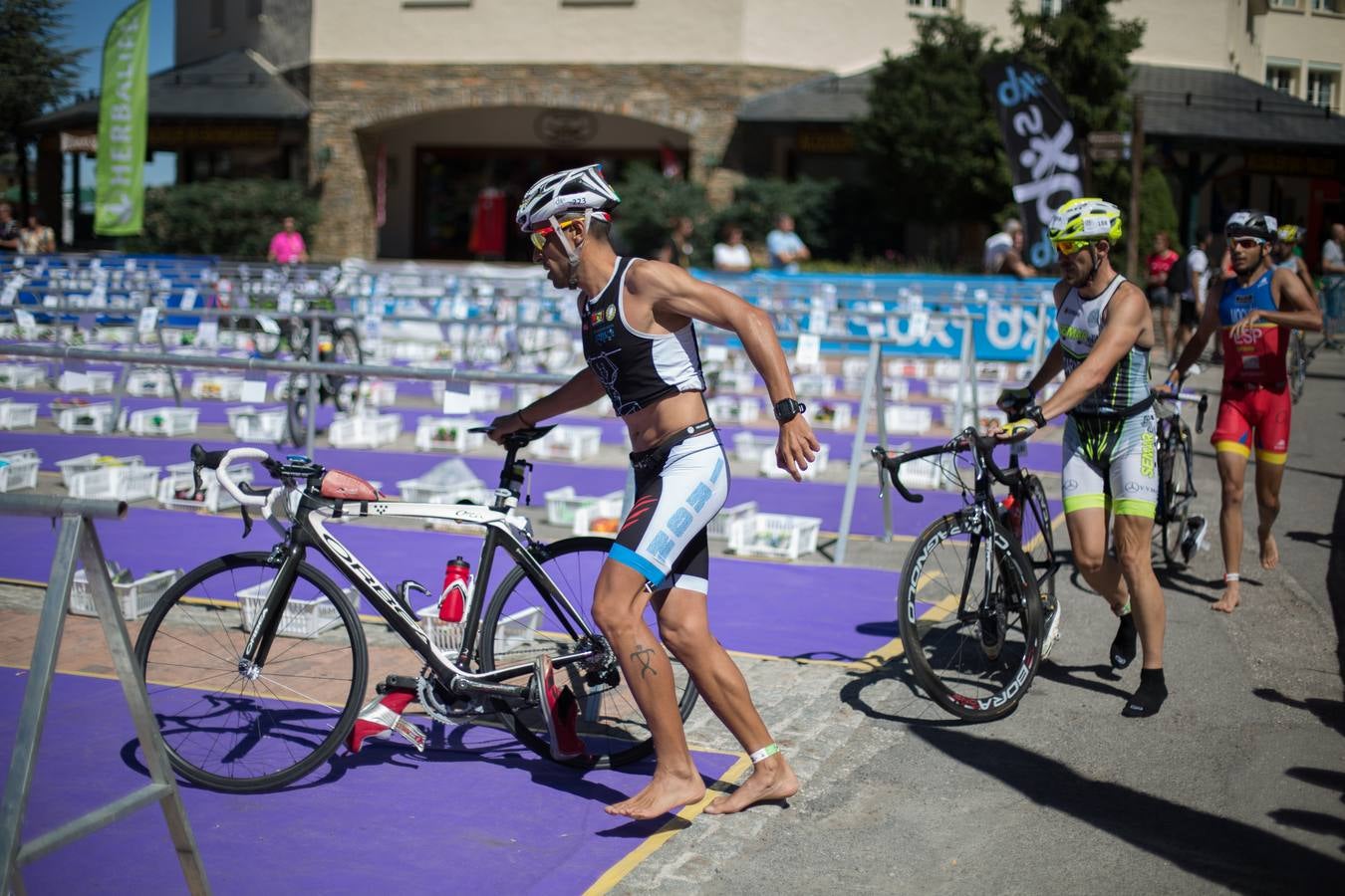 De la bici a las piernas