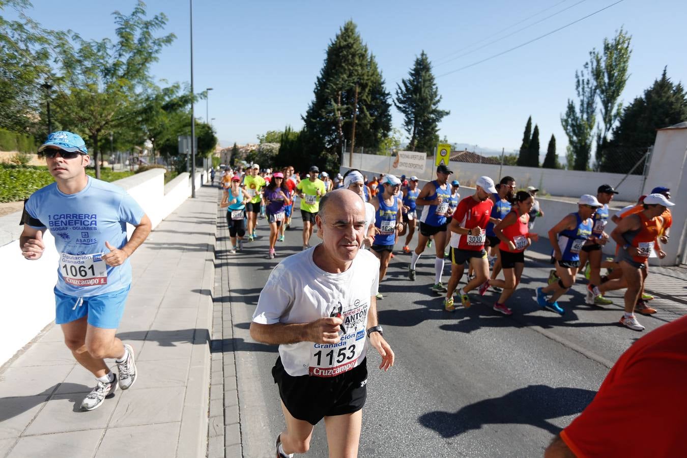 La salida y paso por Ogíjares
