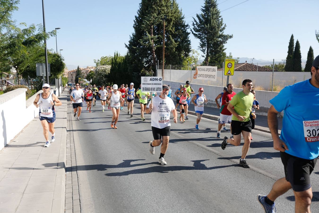 La salida y paso por Ogíjares