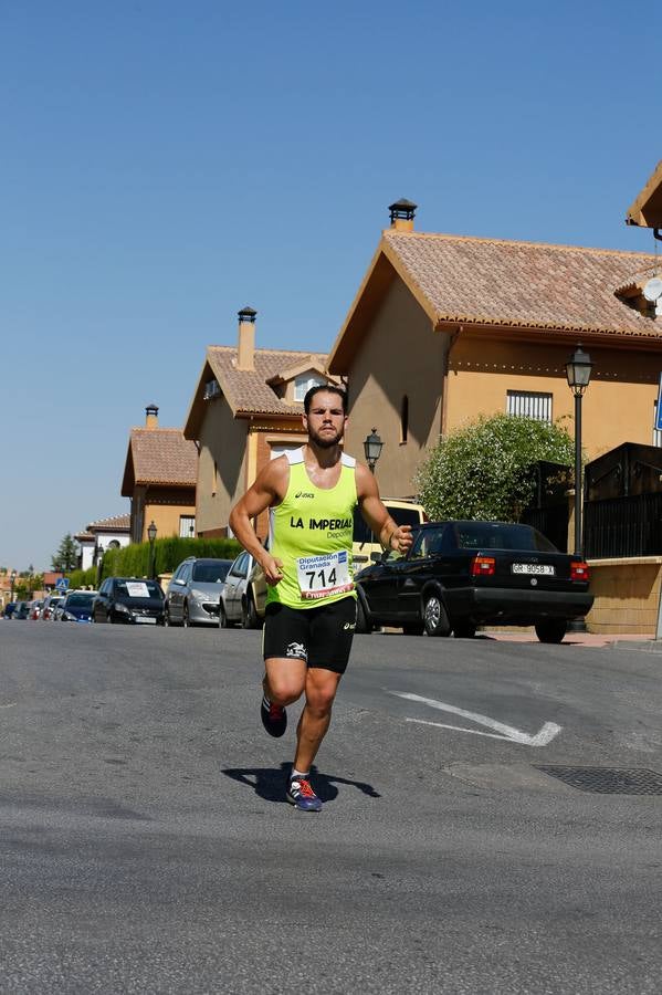 El calor apretó a los corredores