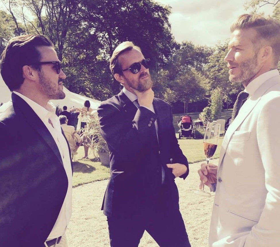Beckham, Brad Pitt y una oleada de famosos en la boda de Guy Ritchie, ex de Madonna