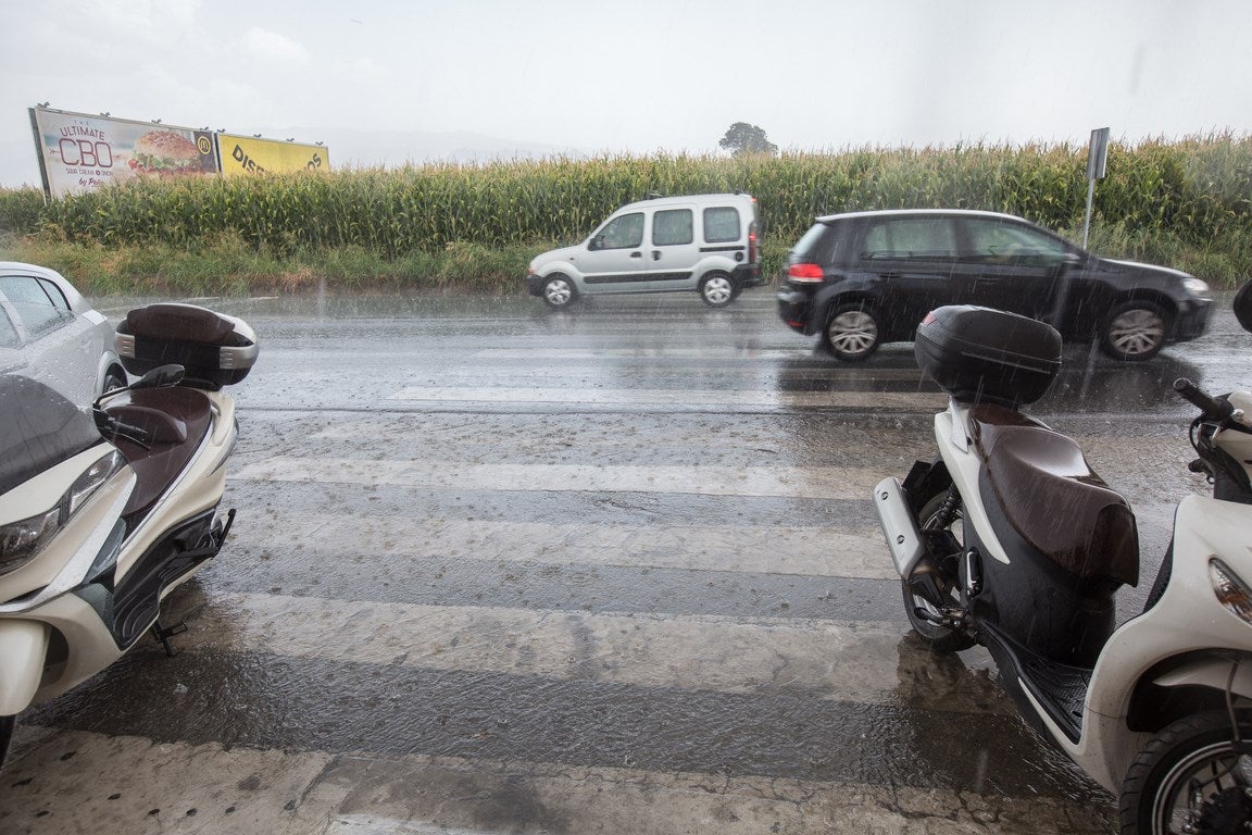 Tormenta en Granada