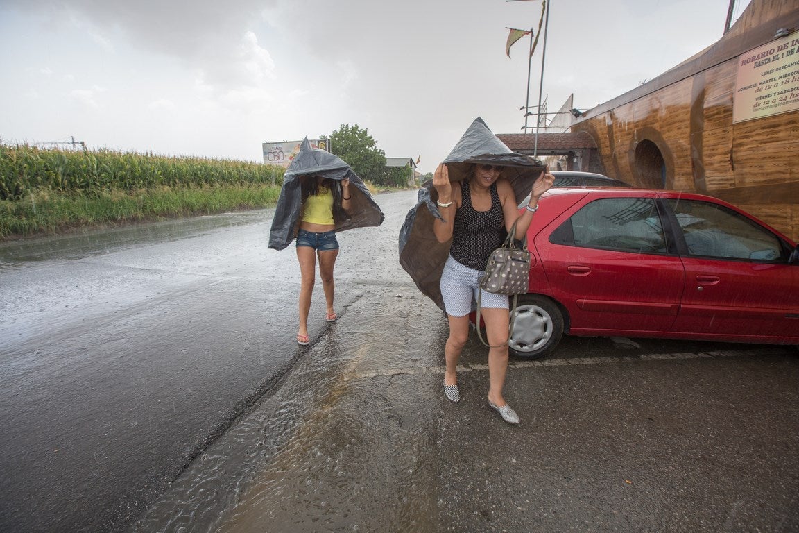 Tormenta en Granada