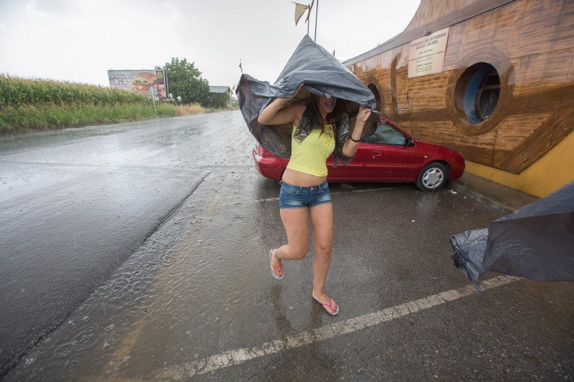 Tormenta en Granada