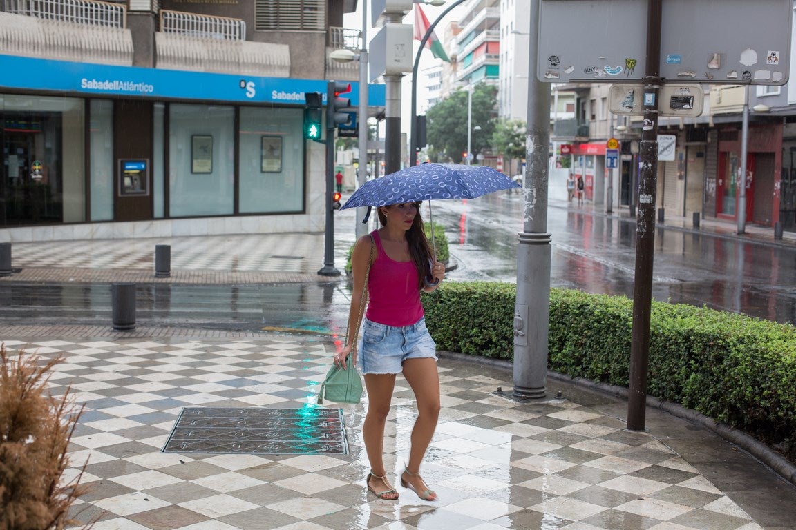 Tormenta en Granada