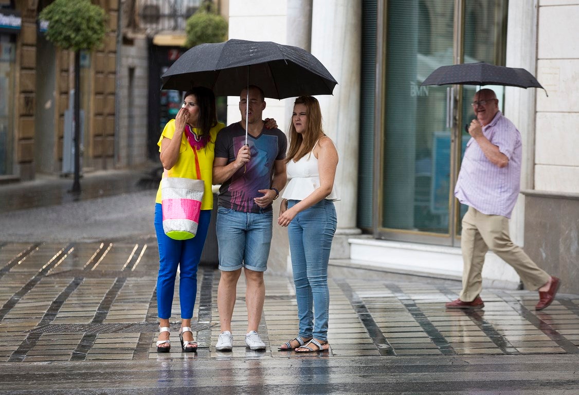 Tormenta en Granada